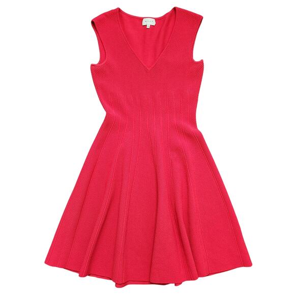 Milly Godet Textured Dress Size Large